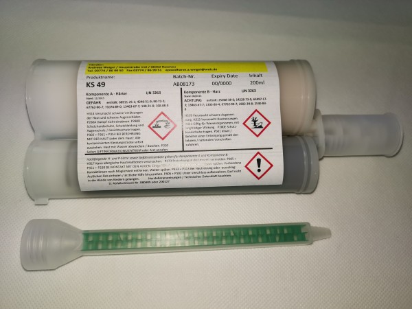 KS 49 Epoxidklebstoff 200 ml Kartusche