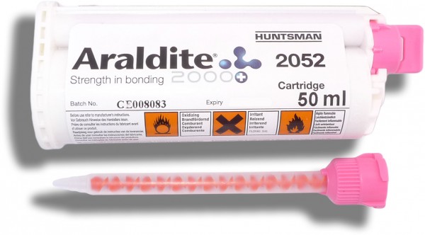 Araldite 2052-1 50ml Doppelkartusche mit ZMS