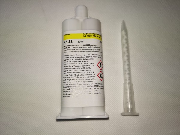 KS 11 Allzweck-Epoxidkleber 50 ml Kartusche